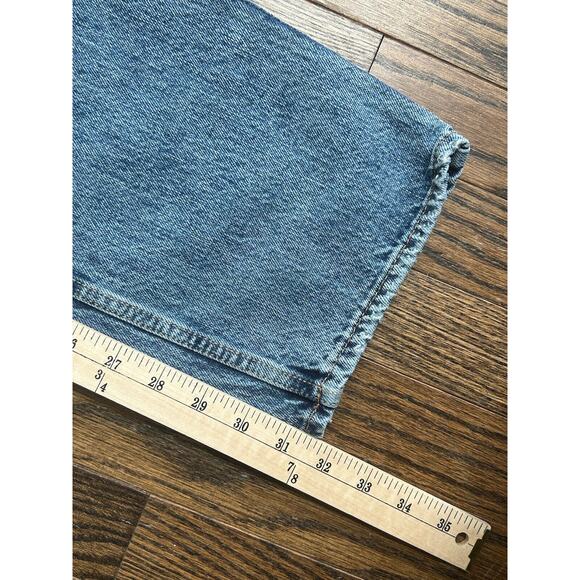 Womens Good American Size 6 (28) Good 90's Icon Jeans Distressed Indigo Blue NWT - Picture 9 of 9